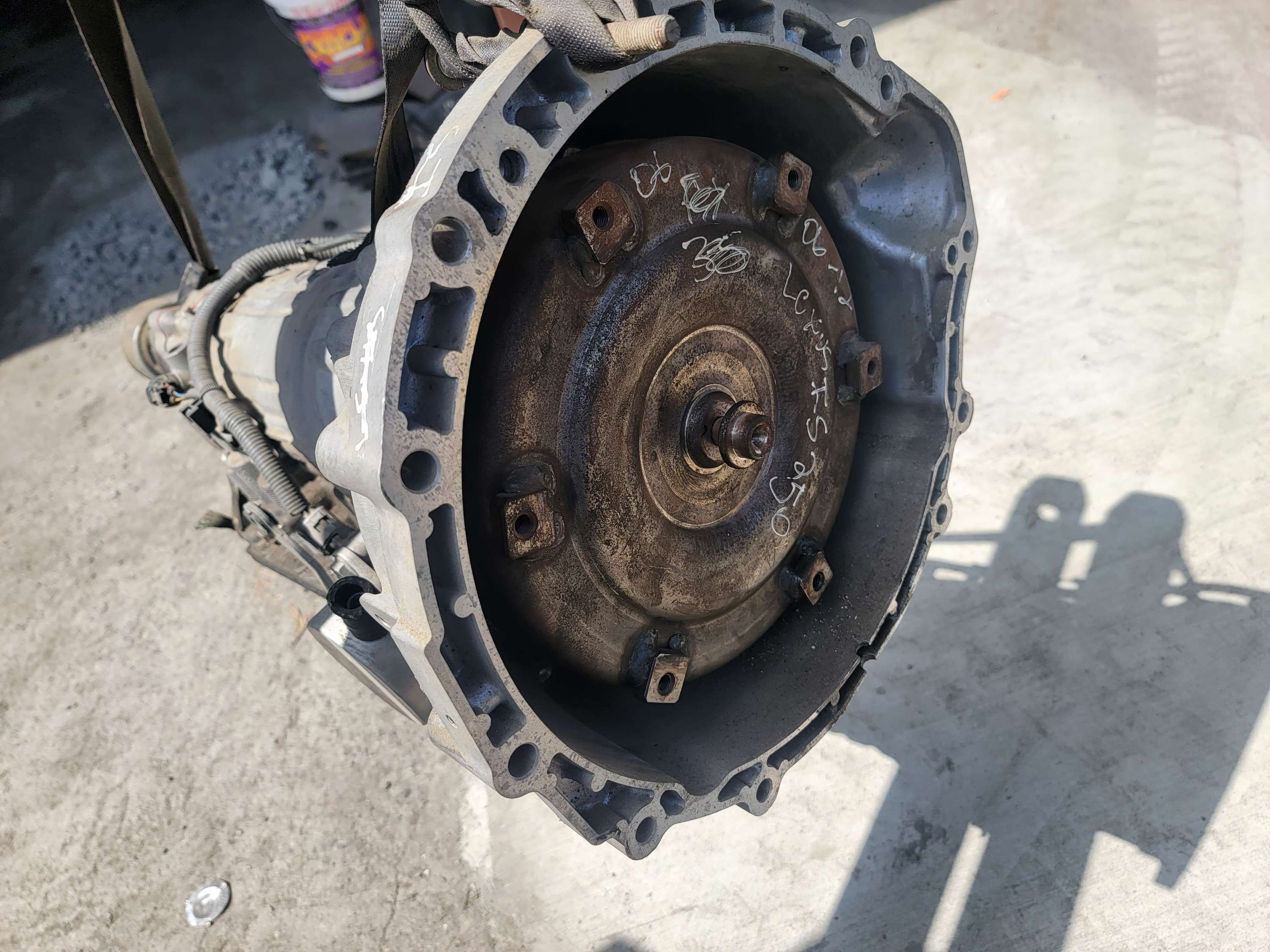 06/12 lexus IS250 transmission 