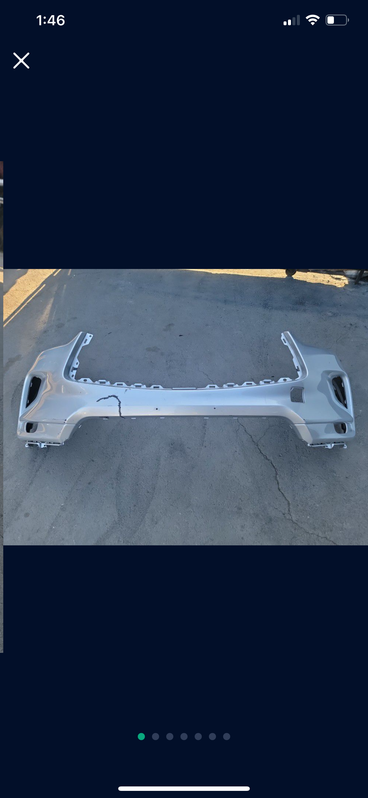 2019-2022 Infiniti Qx50 Front Bumper OEM 