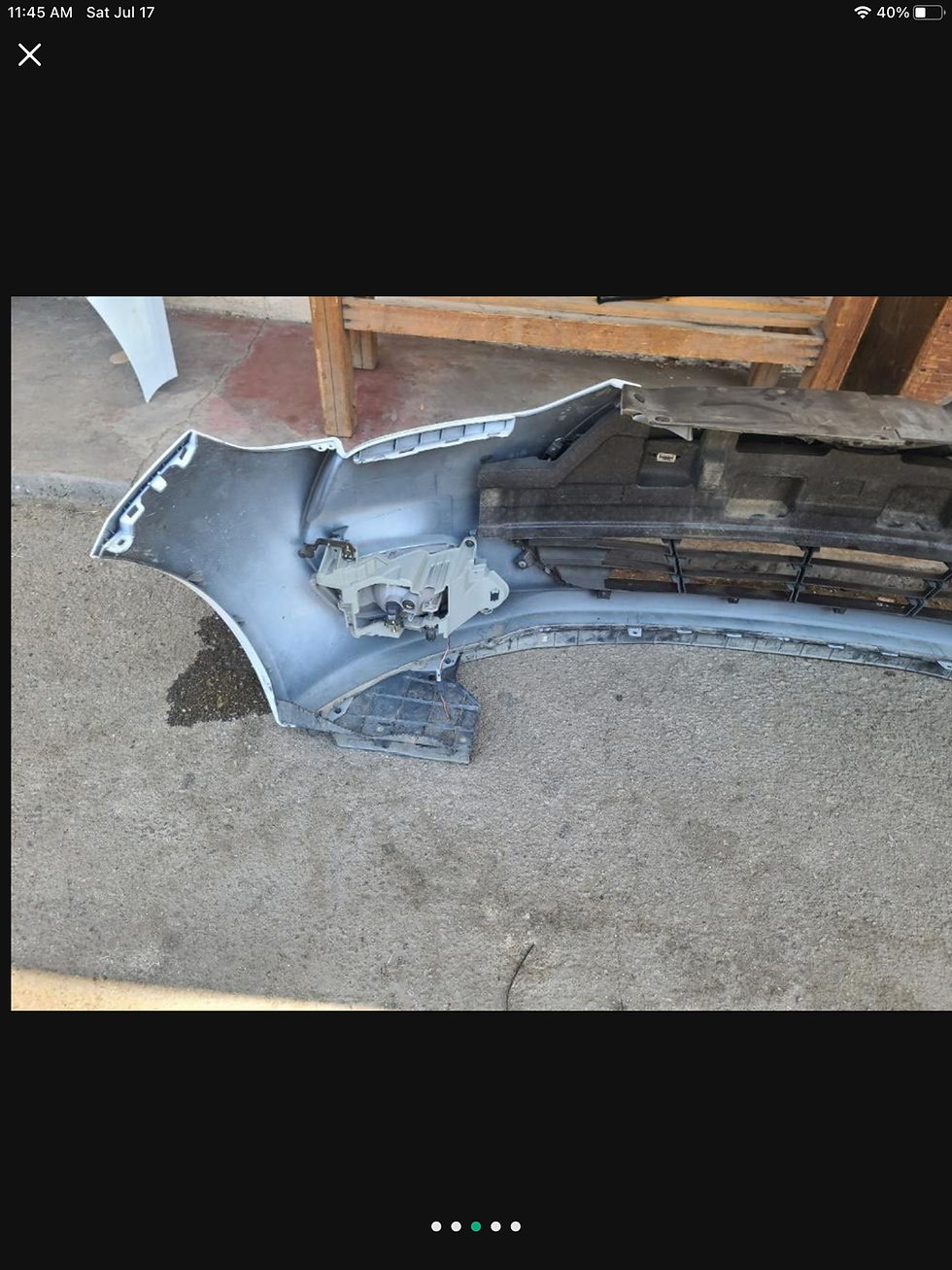 Thumbnail: 2012-2016 Hyundai veloster front bumper assembly 