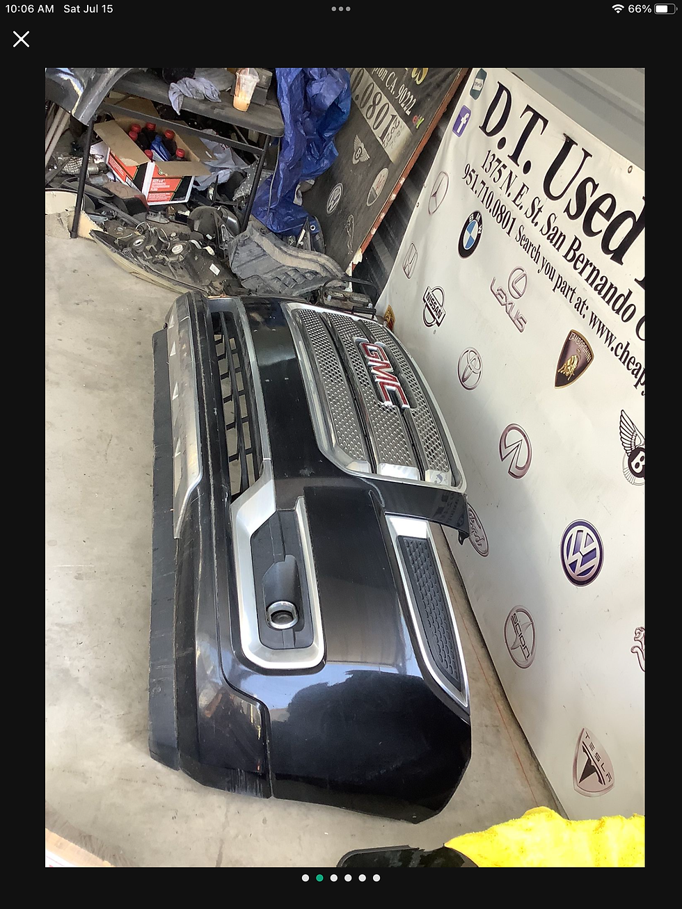 Thumbnail: 2013-2016 GMC Acadia Front Bumper OEM 