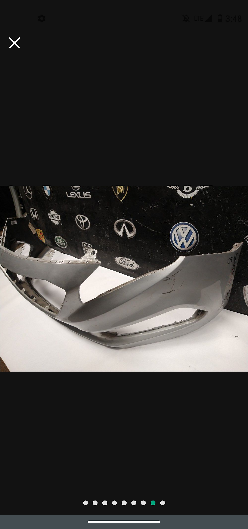 Thumbnail: 15.17 Hyundai Sonata Sport 2.0T Front Bumper OEM