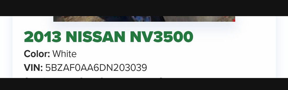 Thumbnail: 15 nissan NV350  right Sliding door $760 driver door $750 mirror is not included