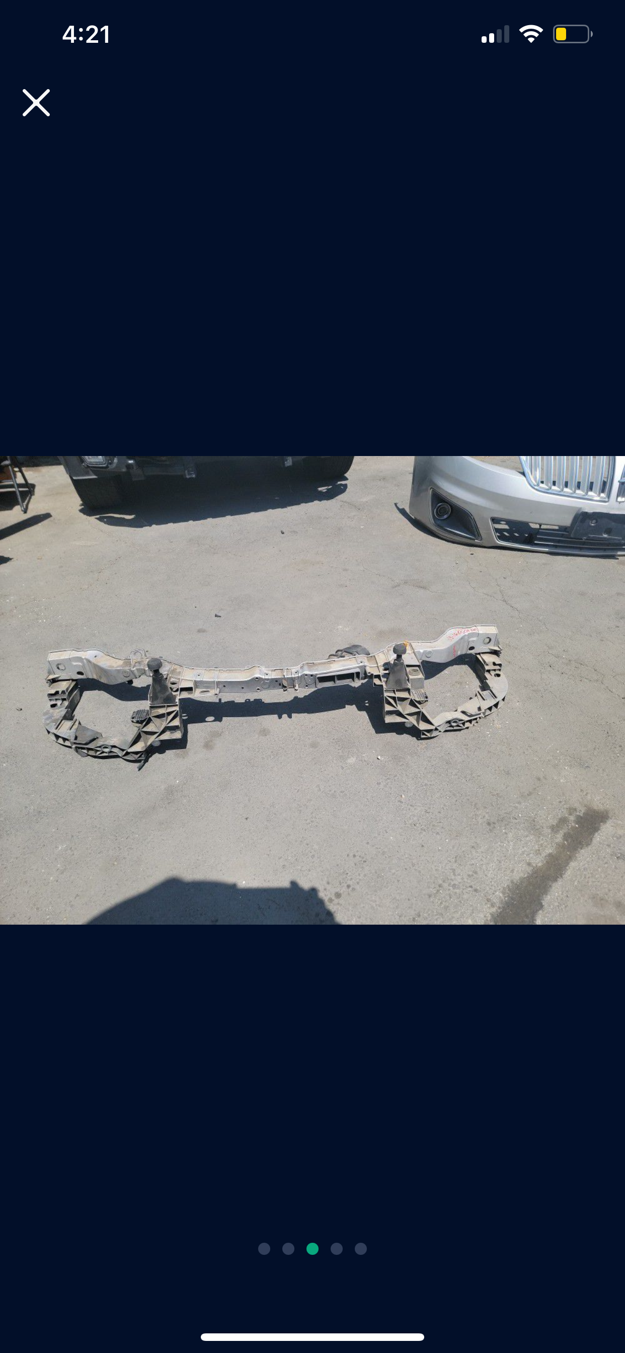 2013-2016 Ford Escape Ratiator Support Core Support 