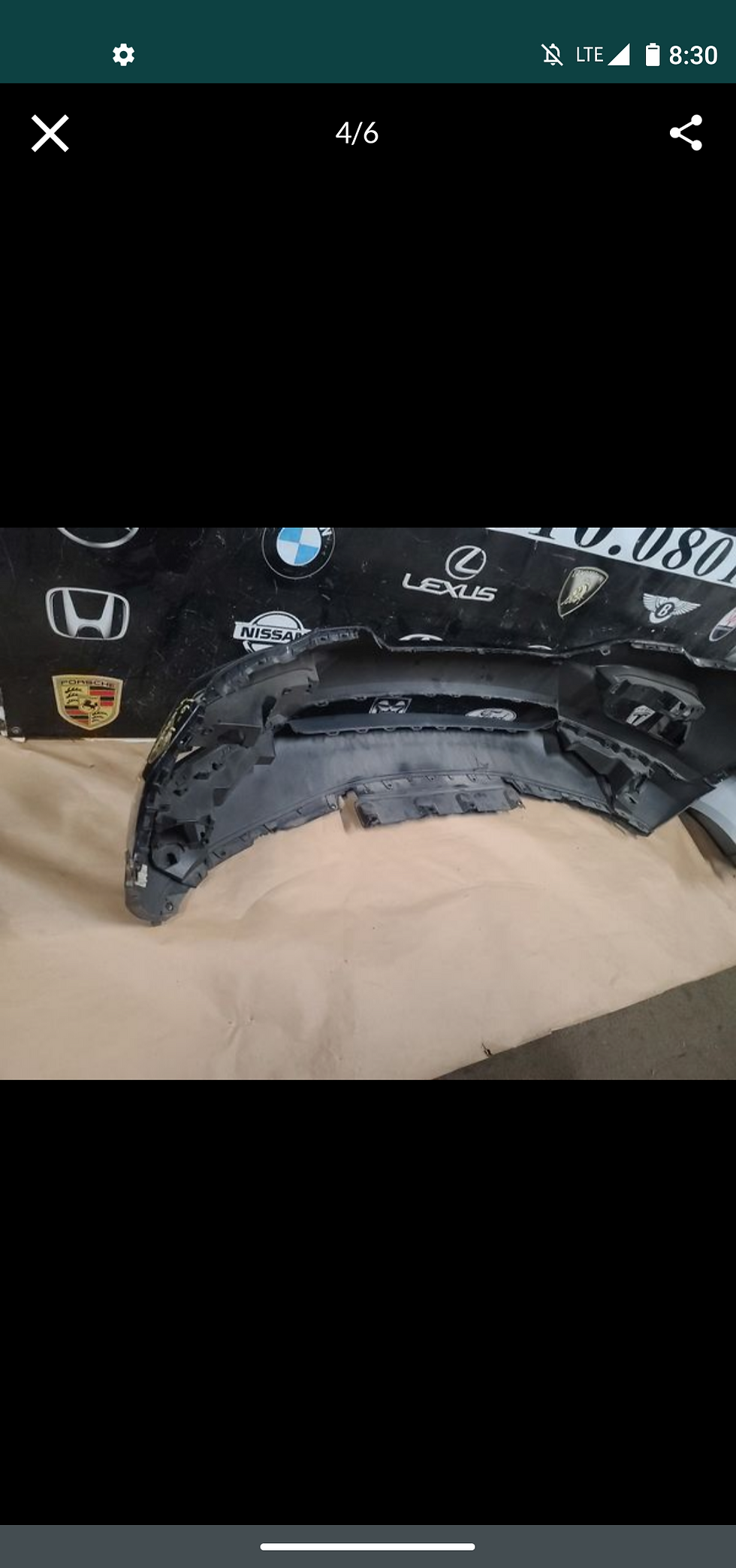 Miniatura: 16.17.18 Honda Pilot Front Bumper Cover OEM Used Conditions