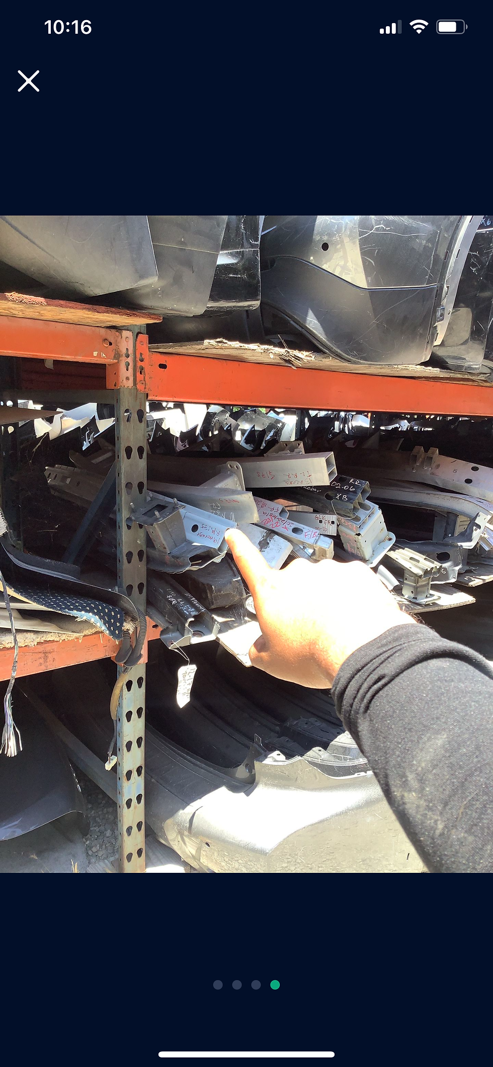Thumbnail: 2019 Mitsubishi Mirage Rear Reinforcement OEM 