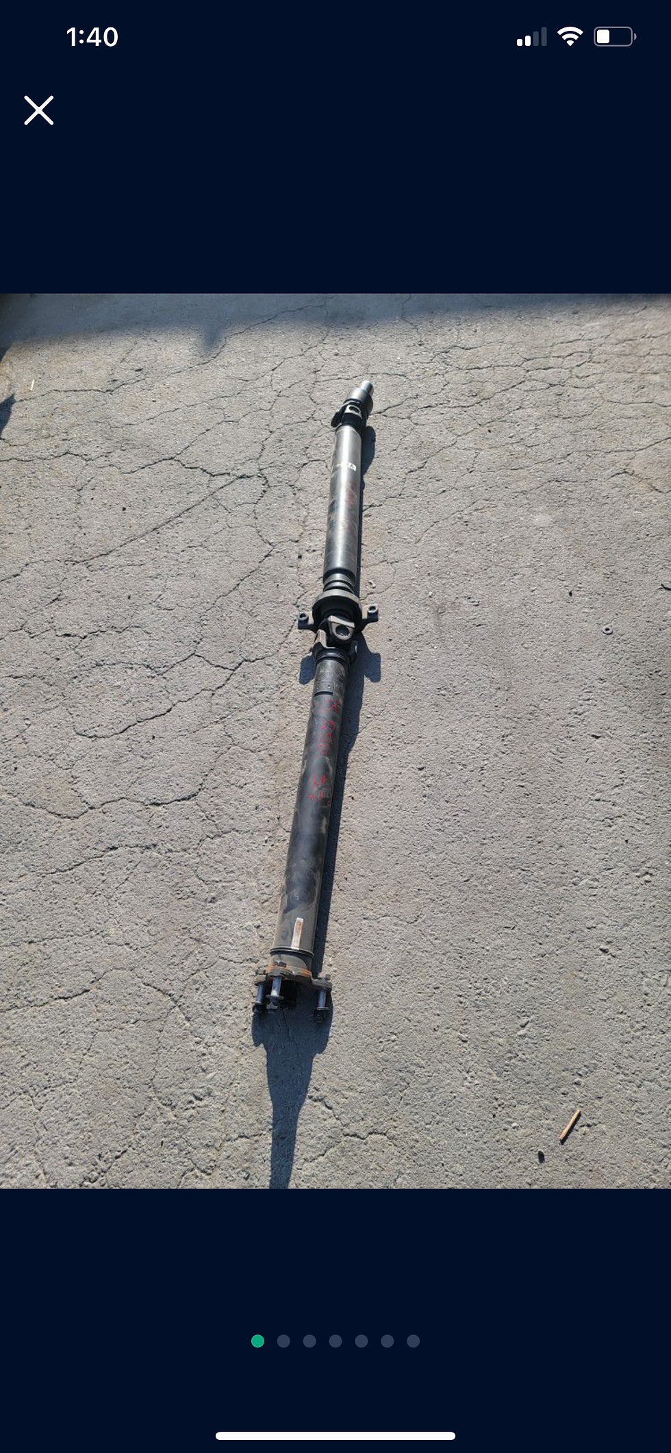 Thumbnail: 2014-2020 Infiniti Q50 Driveshaft 3.7