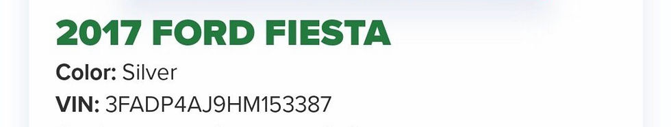 Miniatura: 2014-2019 Ford Fiesta Hood OEM