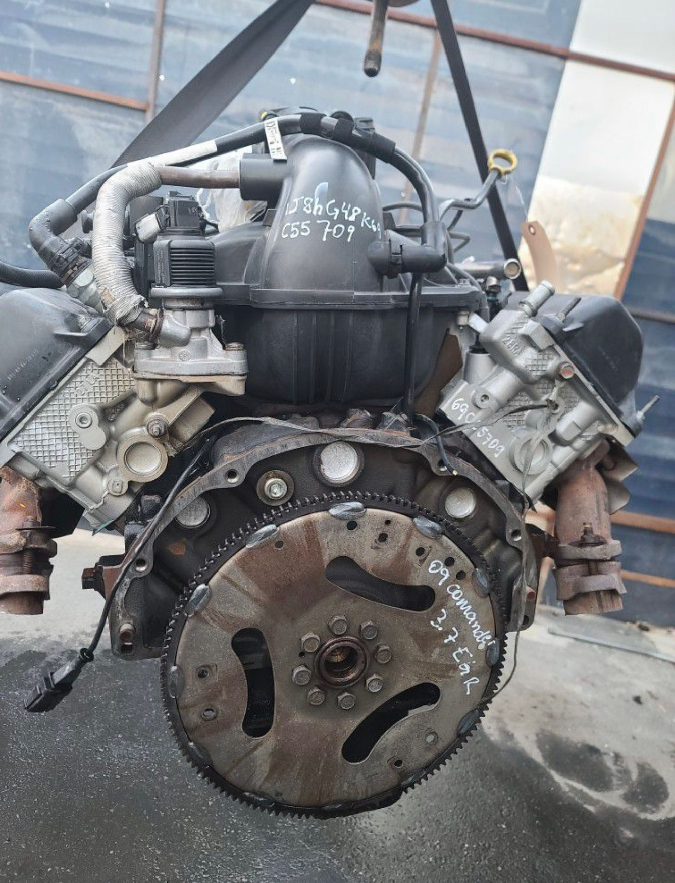 2007-2009 Jeep Cherokee 3.7 Engine 