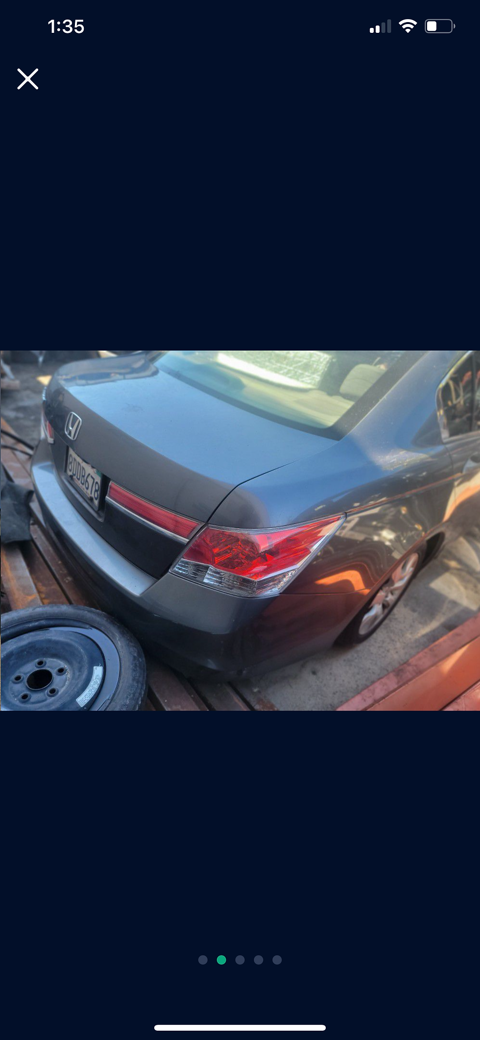 Thumbnail: 2008-2012 Accord Engine Door Suspension Transmission 2.4