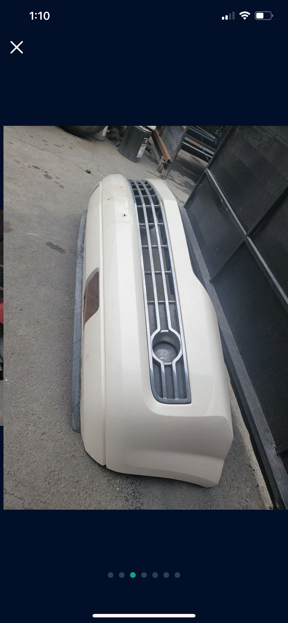 Thumbnail: 2007-2014 Lincoln Navigator Front Bumper