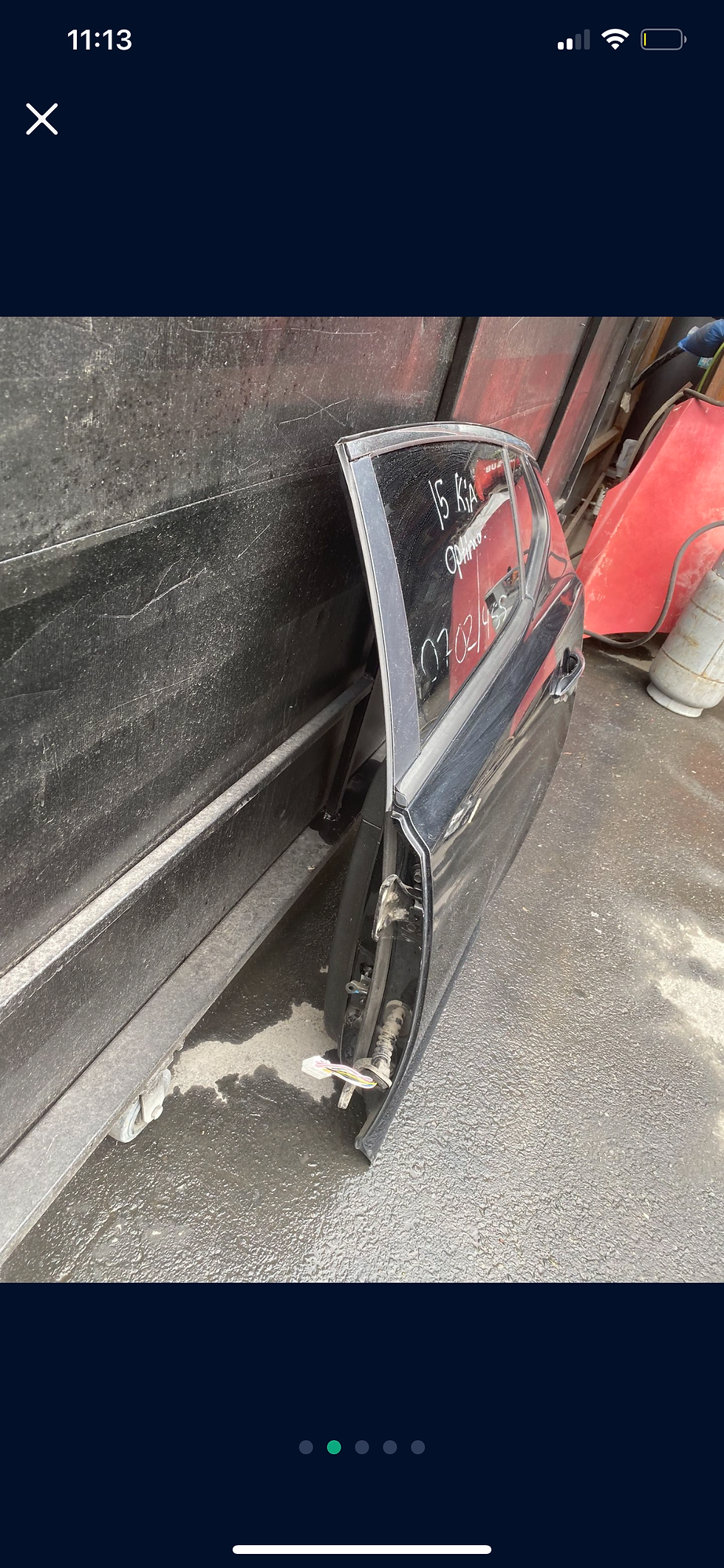 Miniatura: 2011-2015 Kia Optima Left Driver Rear Door 