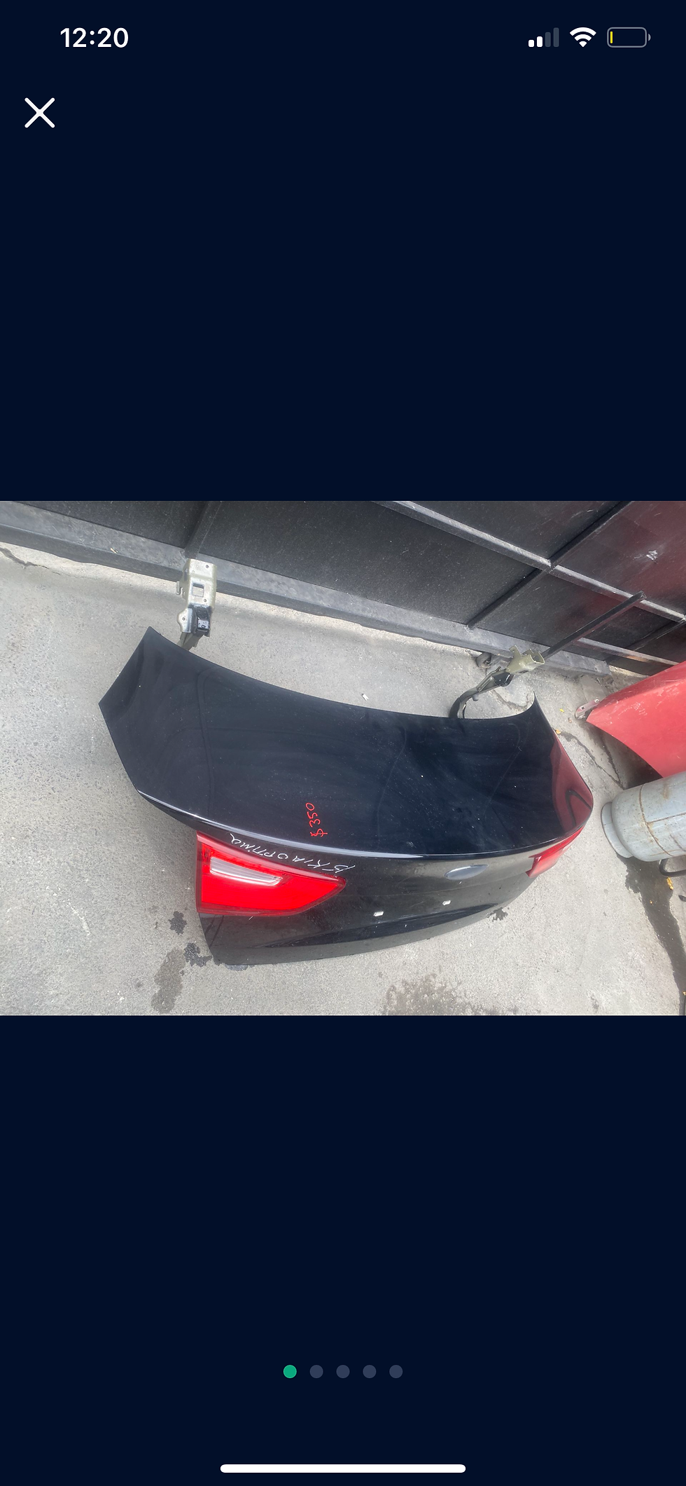 Miniatura: 2014-2015 Kia Optima Trunk Lid OEM 