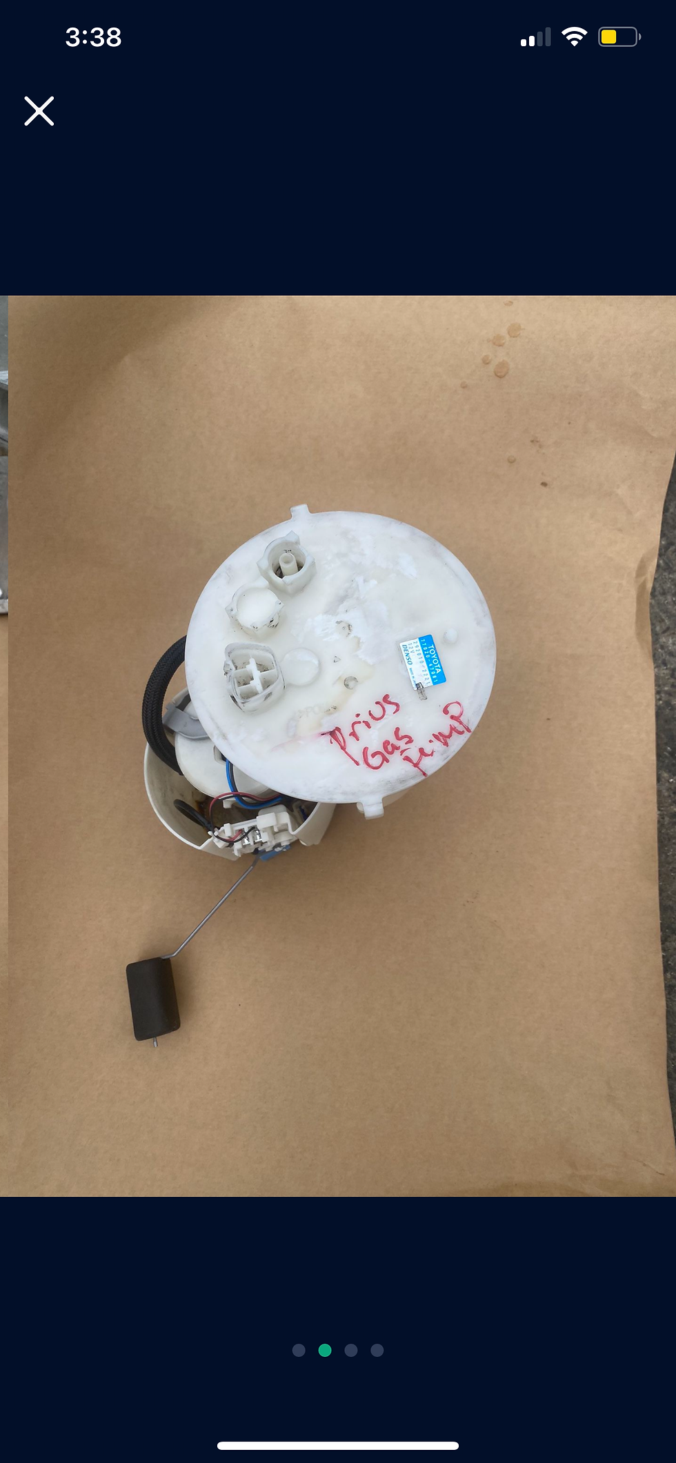 Miniatura: 2014 Toyota Prius Gas Pump