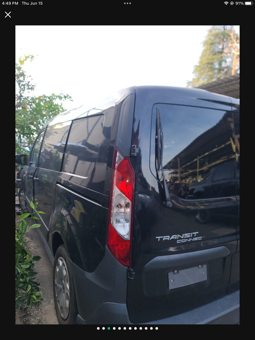 Thumbnail: 2014-2019  TRANSIT CONNECT REAR BUMPER ASSEMBLY $525