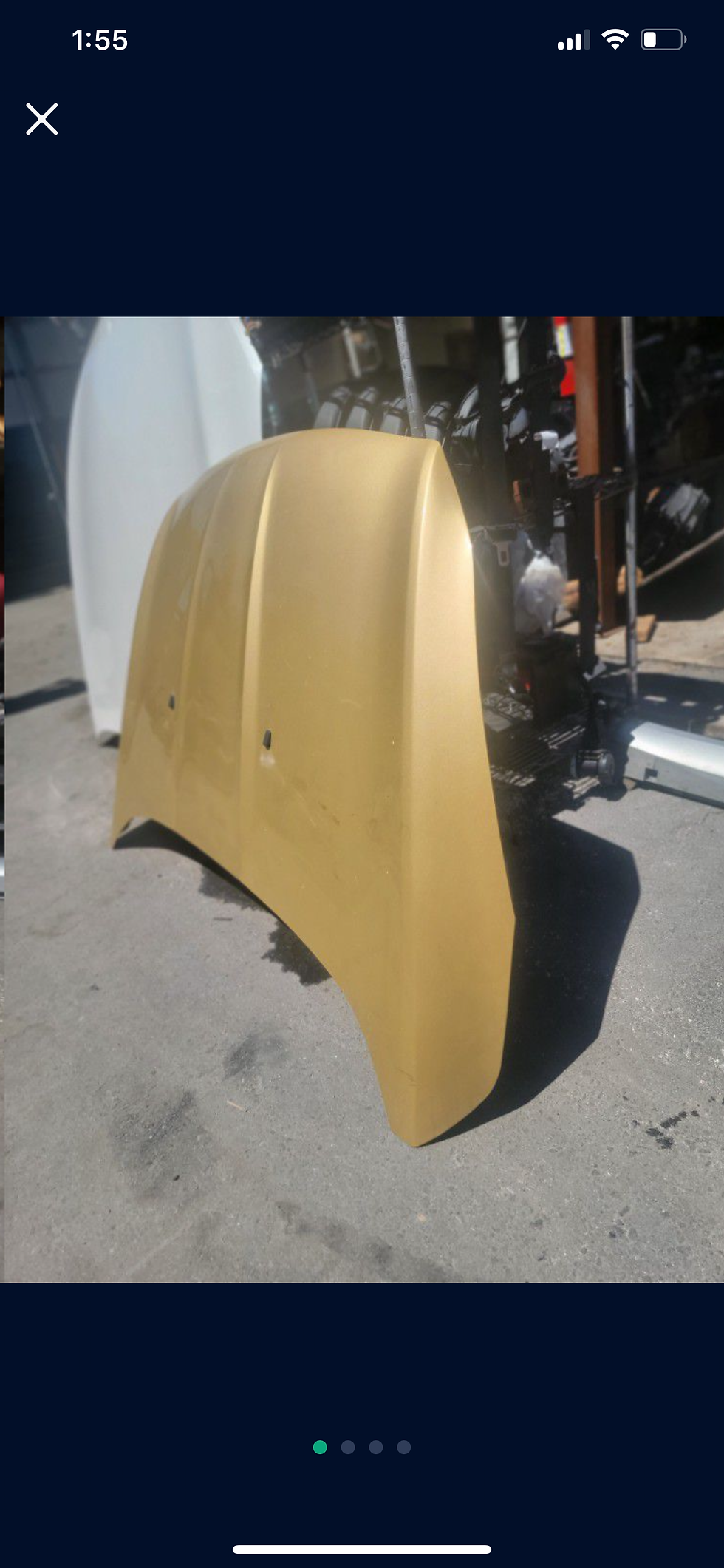 Miniatura: 2013-2016 Ford Escape Hood Assbly OEM 