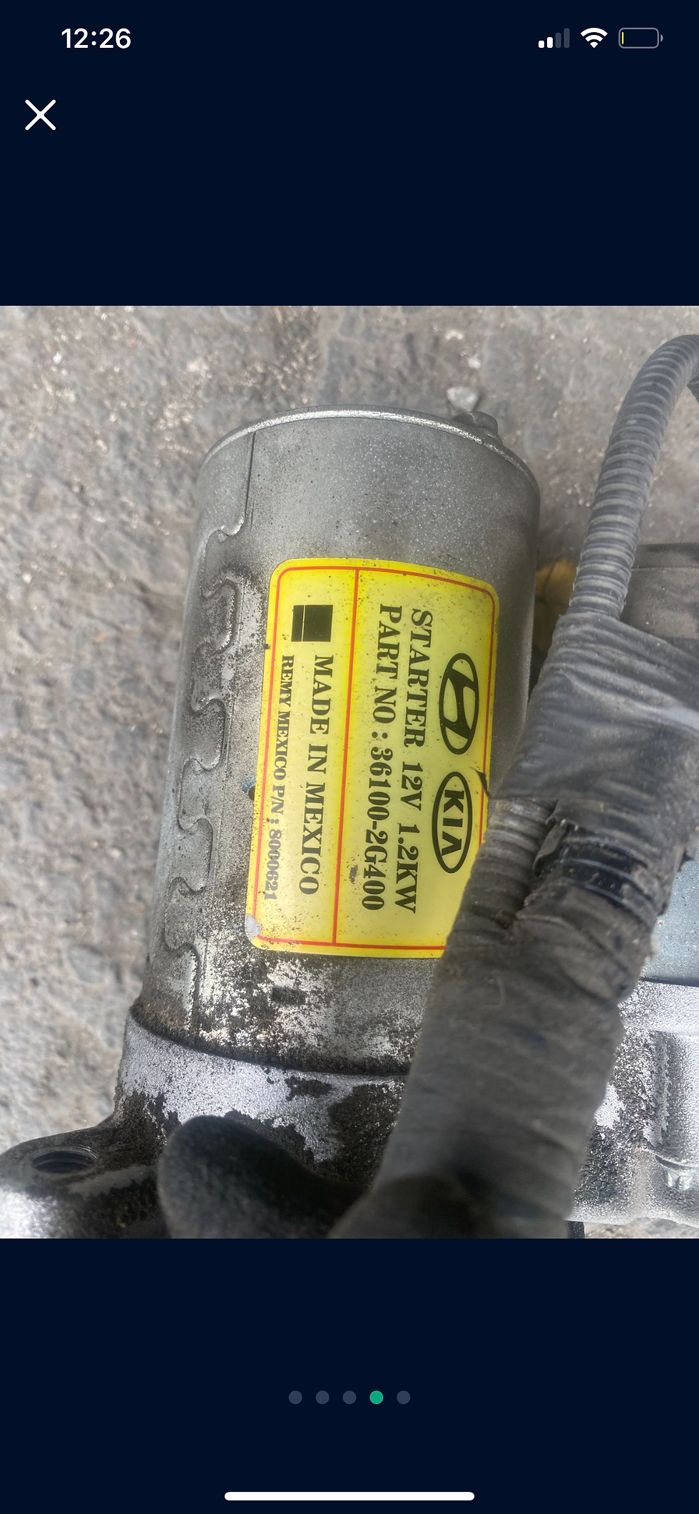 Miniatura: 2014-2015 Kia Optima Starter 2.4