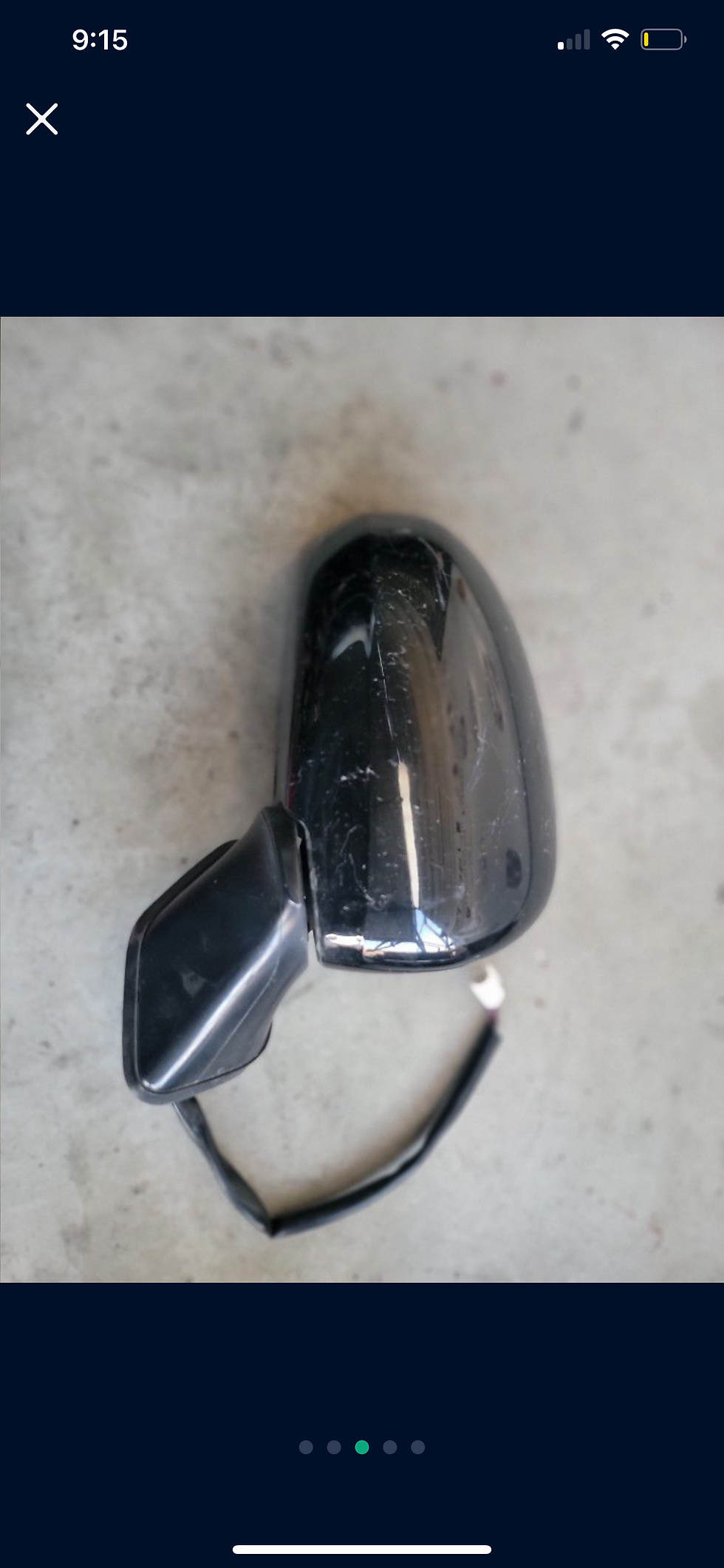 Miniatura: 2010-2015 Toyota Prius Right Passenger Mirror