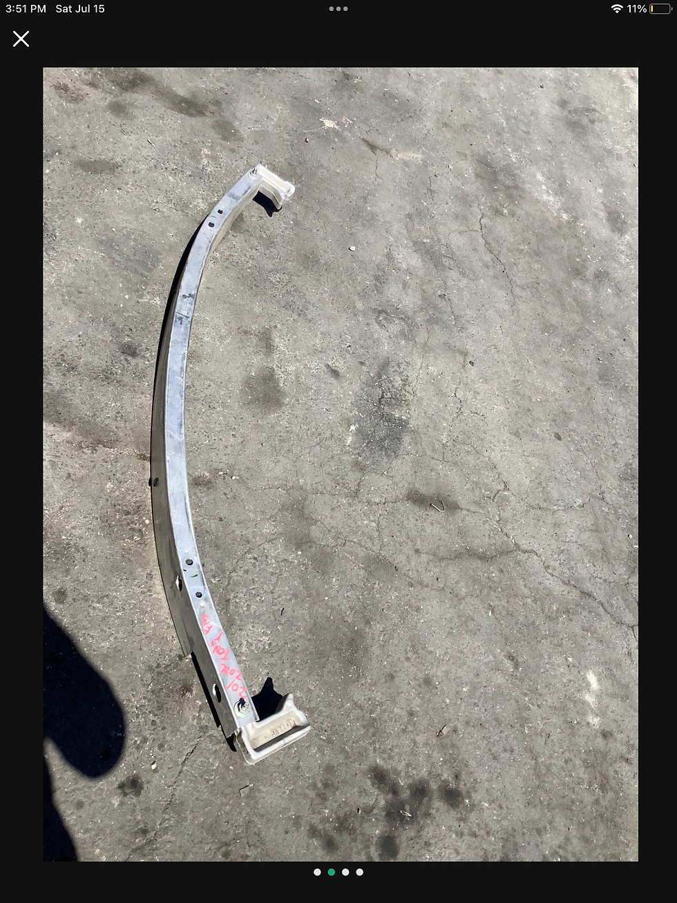 Thumbnail: 2021-2022 Tesla Y Front Reinforcement OEM 