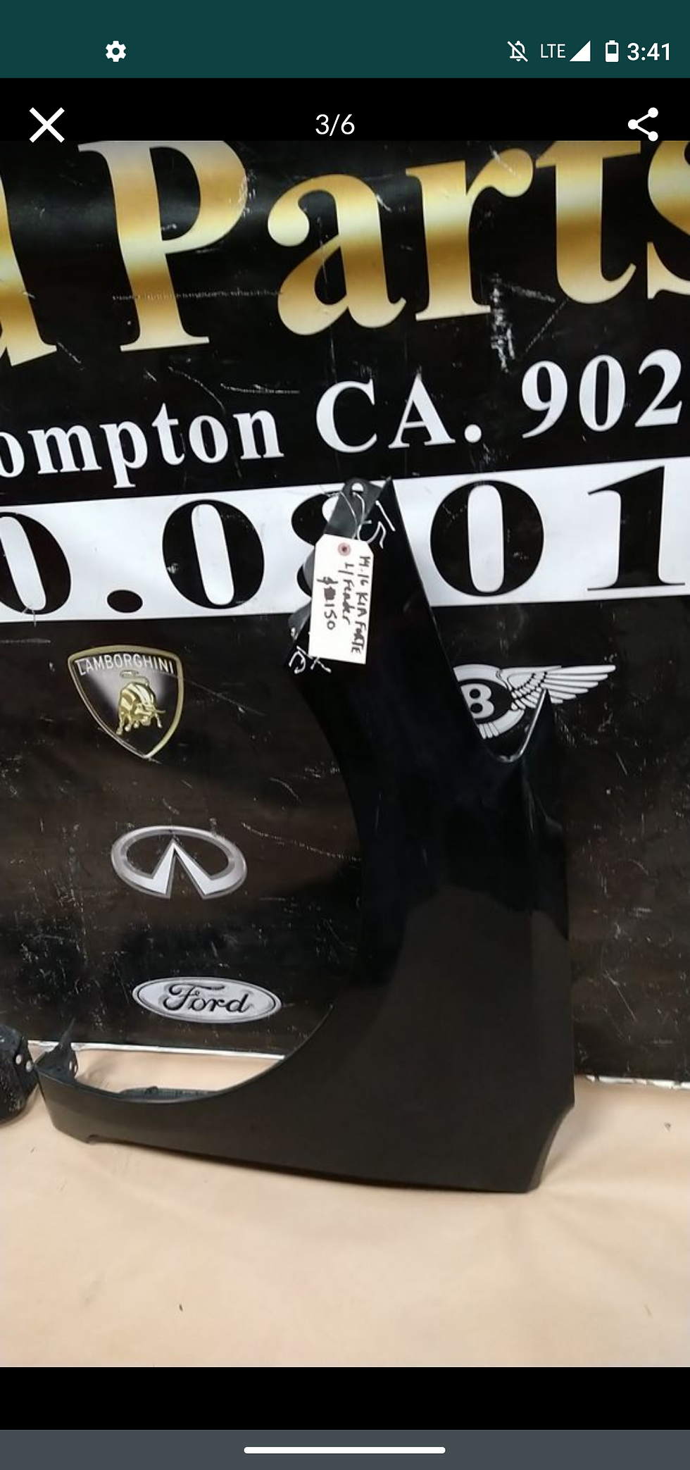 Thumbnail: 14.16 Kia Forte Left and Right Fender $150 each