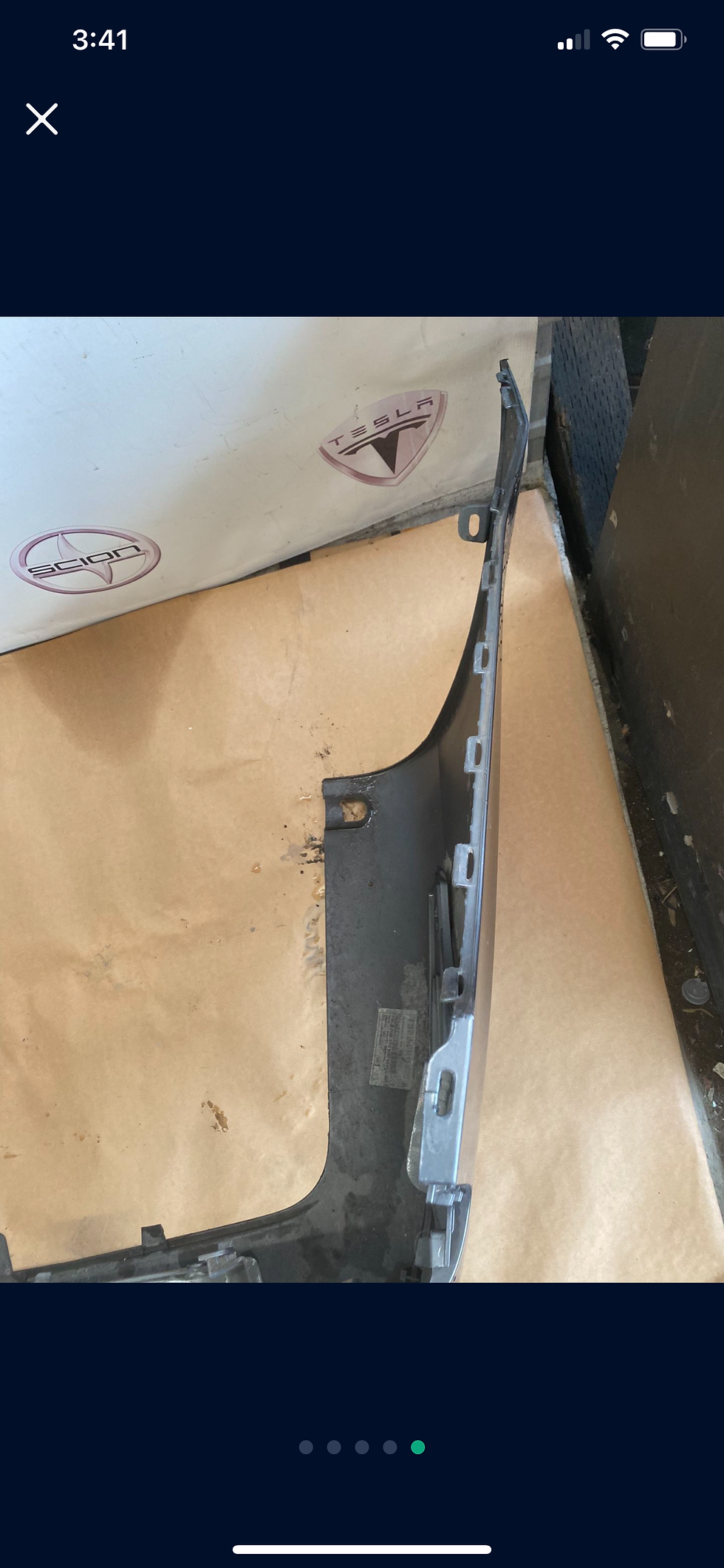 Thumbnail: 2019-2022 Mercedes Benz Metrics Rear Bumper OEM 
