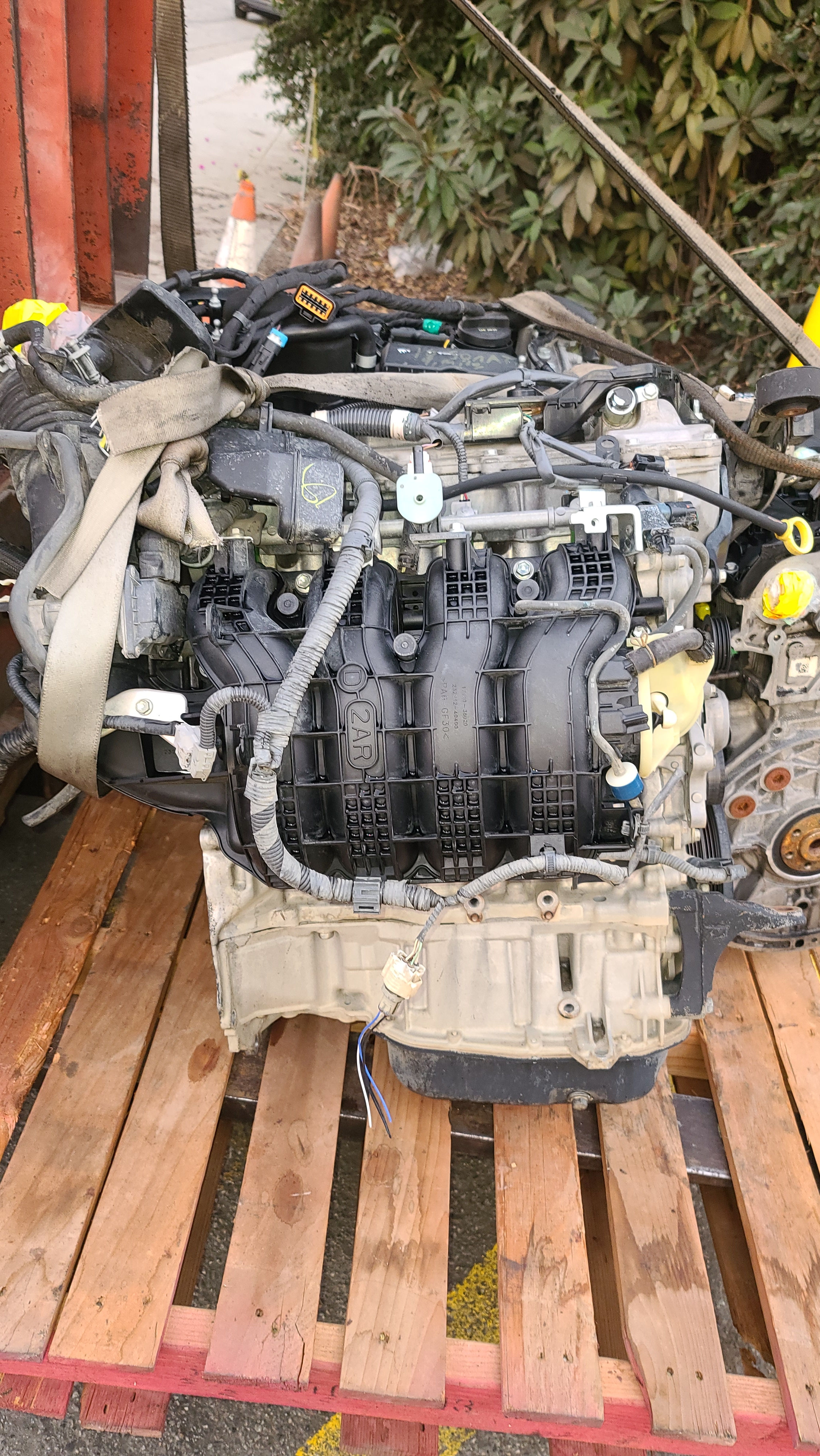 2010 11 toyota camry engine 2.5 stock 22 middle 