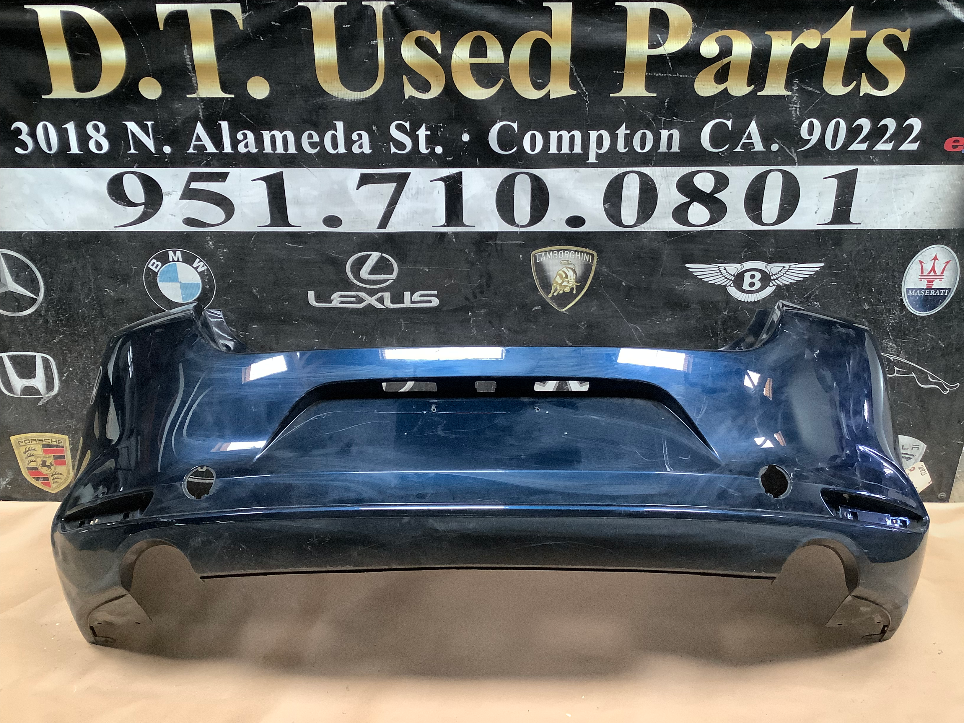 2020-2021 Mazda 3 Sedan Rear Bumper OEM