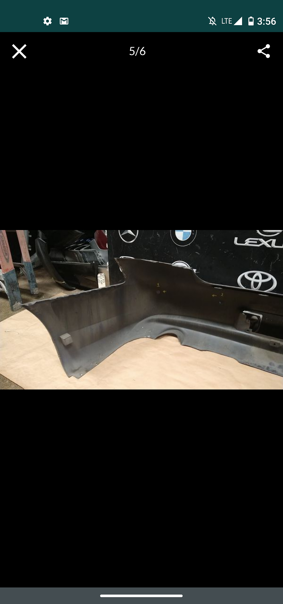 Miniatura: 10.14 Infiniti G37 G35 4Door Rear Bumper