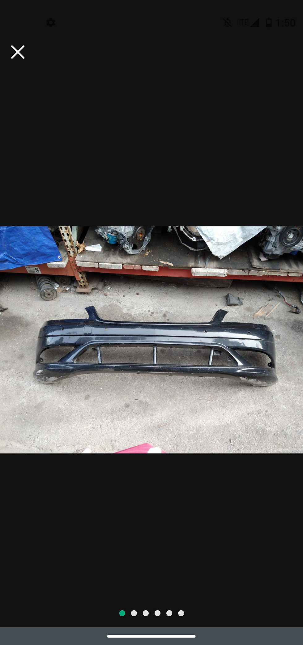 Miniatura: 07.09 Mercedes Benz S Class AMG OEM Front Bumper