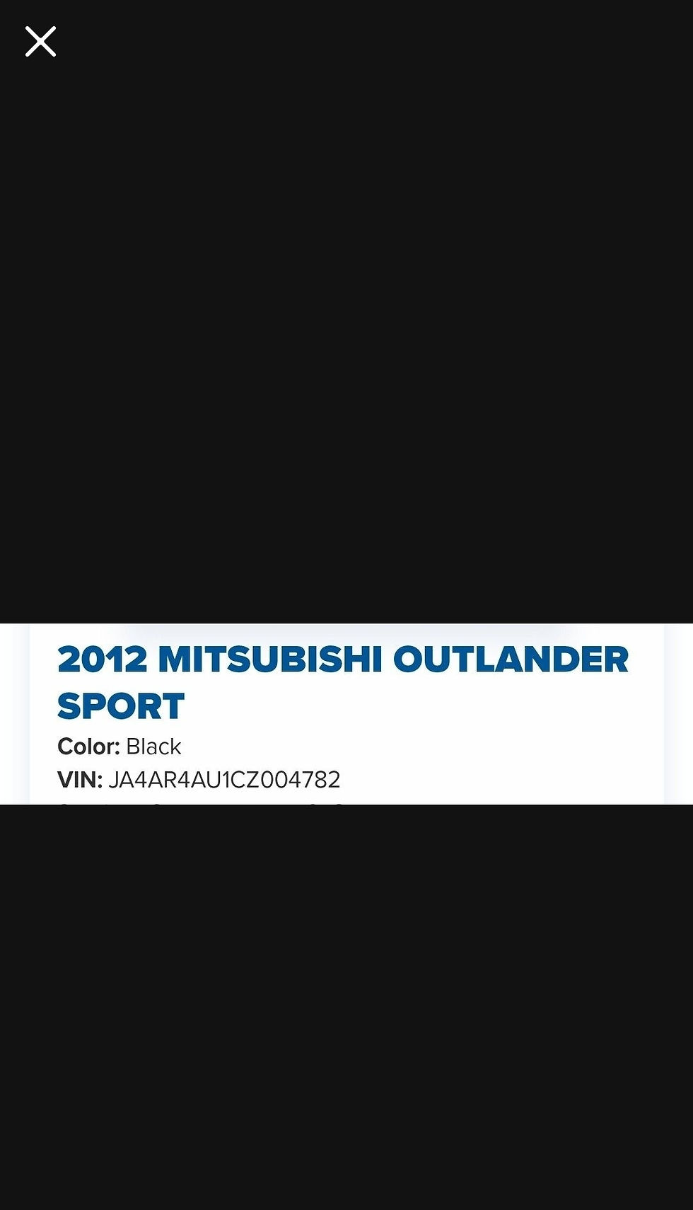 Thumbnail: 10.12.15 mitsubishi outlander sport front bumper 