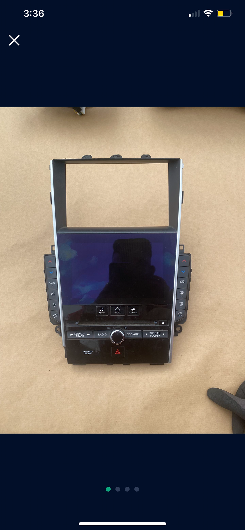 Miniatura: 2014-2015 Infiniti Q50 Radio Control 