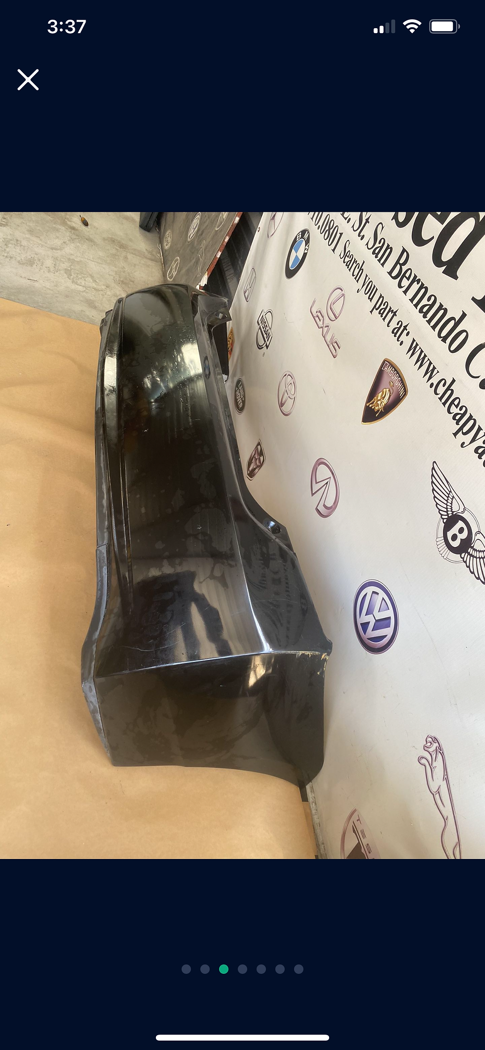 Miniatura: 2010-2015 Toyota Prius Rear Bumper OEM 