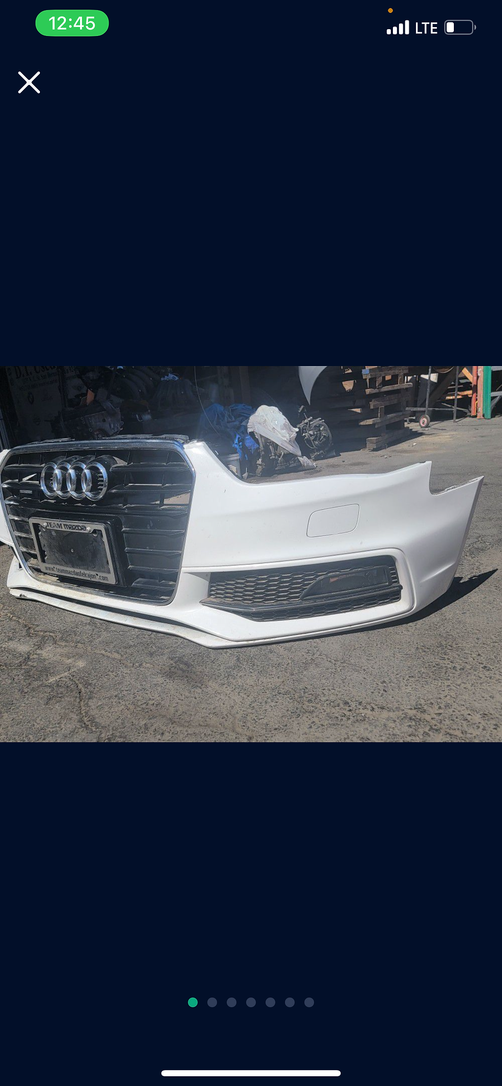 Thumbnail: 2014-2016 Audi A4 Front Bumper OEM