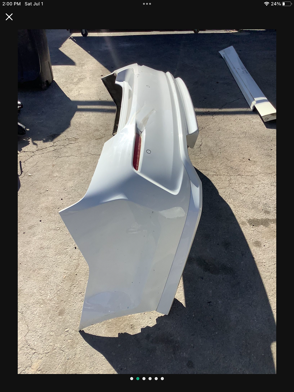 Miniatura: 2019 Chevy Sonic Sedan Rear Bumper OEM Sensor Type 