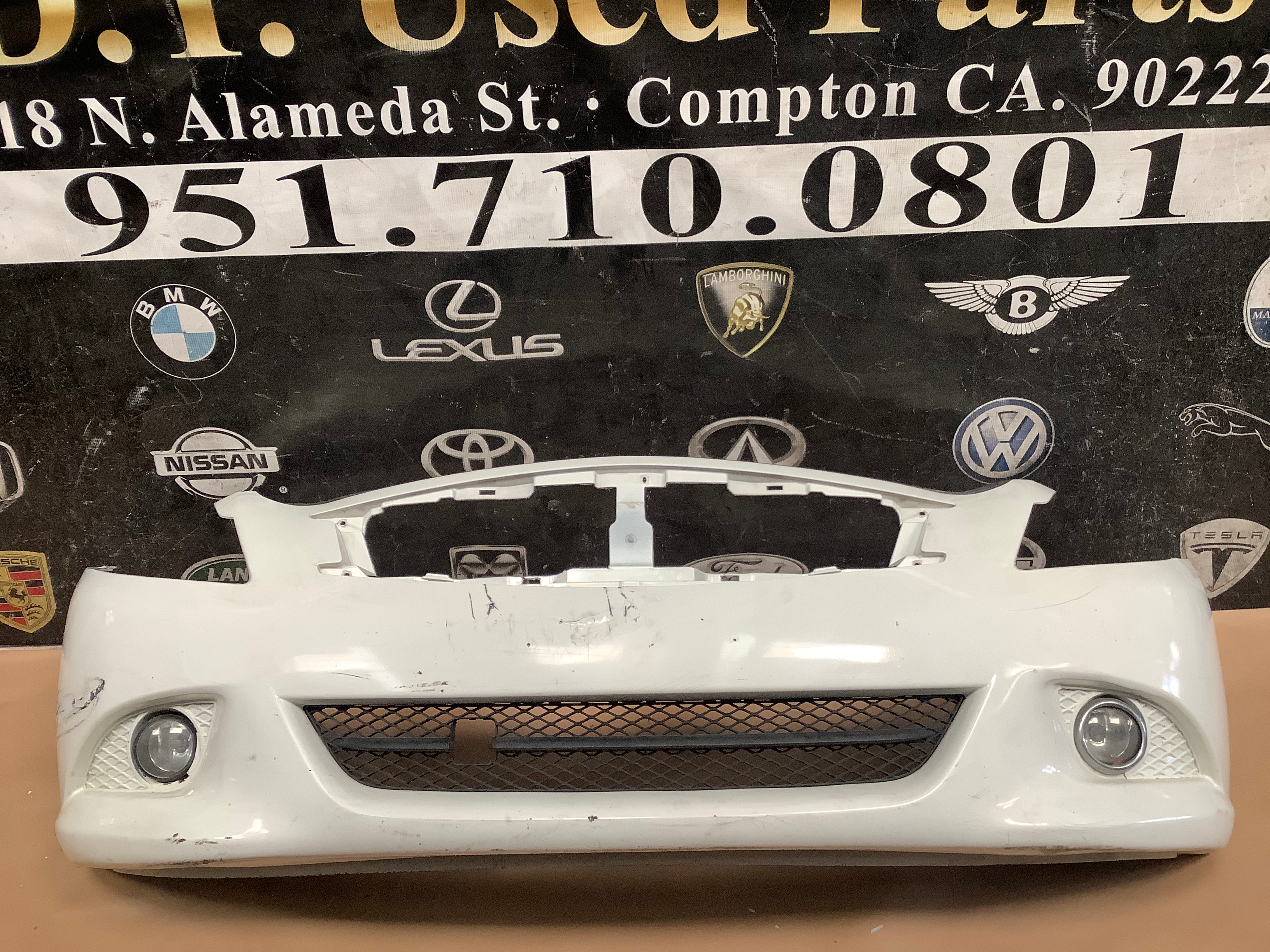 2010 2011 Infiniti G35 G37 Sedan Front Bumper OEM