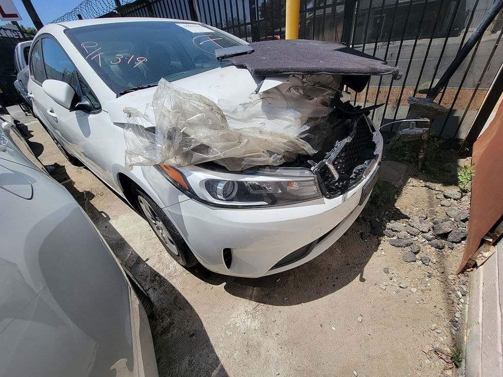 Thumbnail: 17/19 kia forte vehicles sedan for parts all uou see is available 