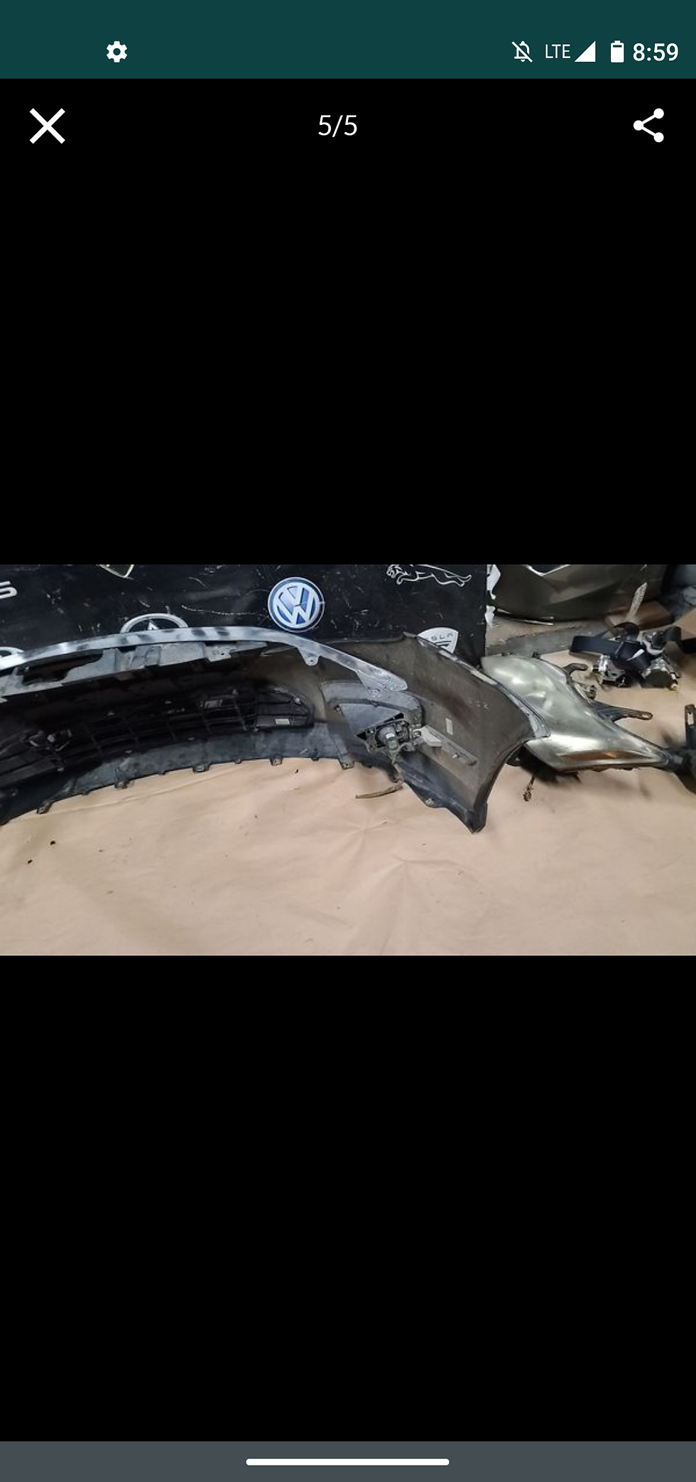 Thumbnail: 10.11.13 ford fusion front bumper assbly $525 plus grille $200 total $725