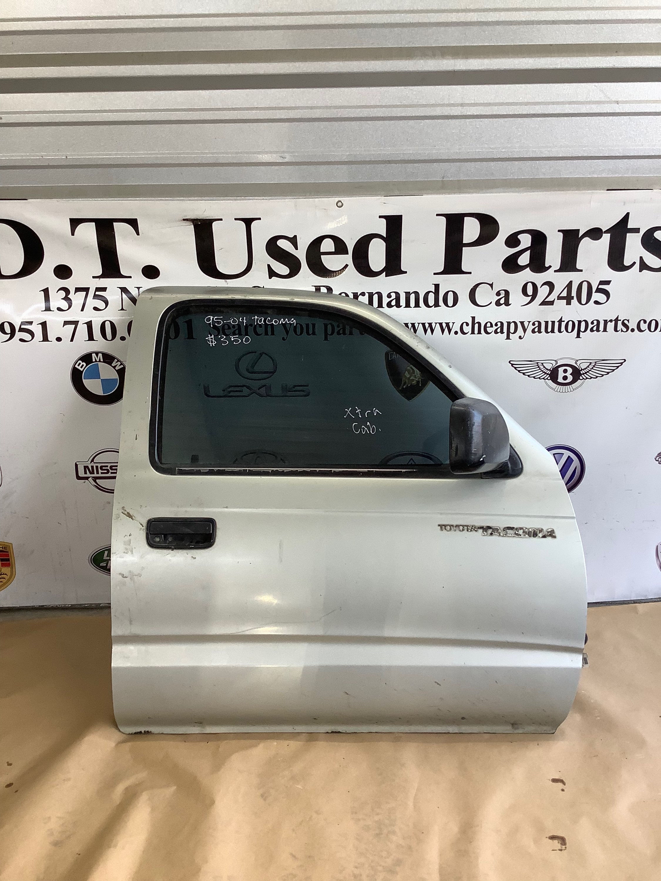 95-04 Toyota Tacoma Right Passenger Door
