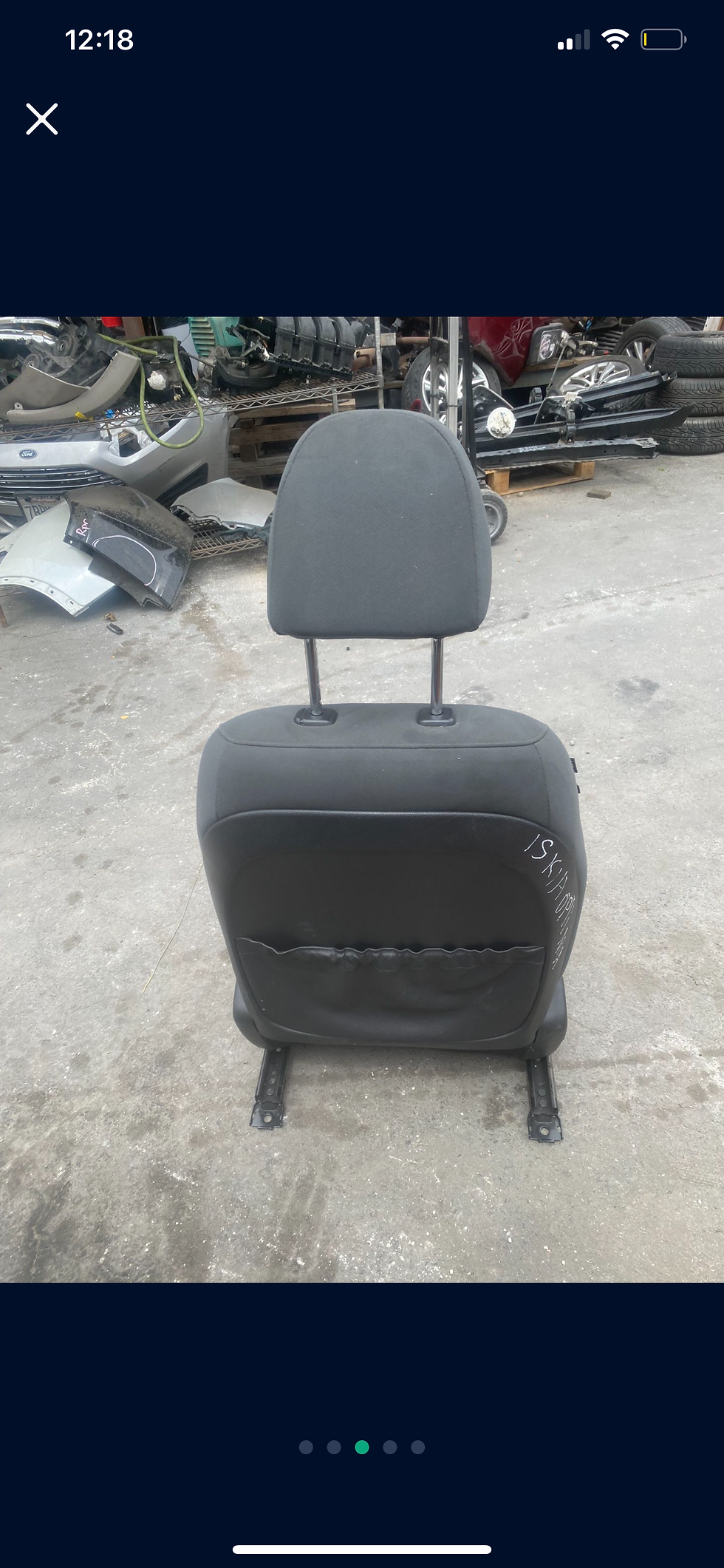 Miniatura: 2014-2015 Kia Optima Right Passenger Door Seat 