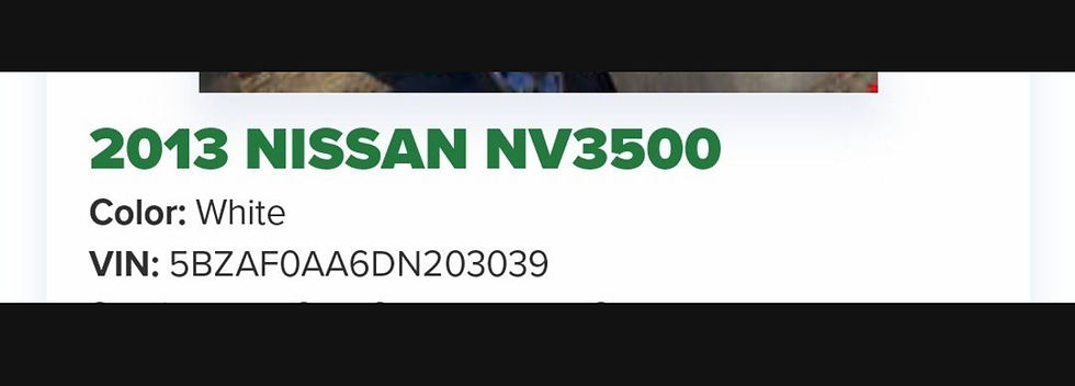 Miniatura: Nissan nv350 doors assembly $750 each  Mirror are not included  Mirror $225 each