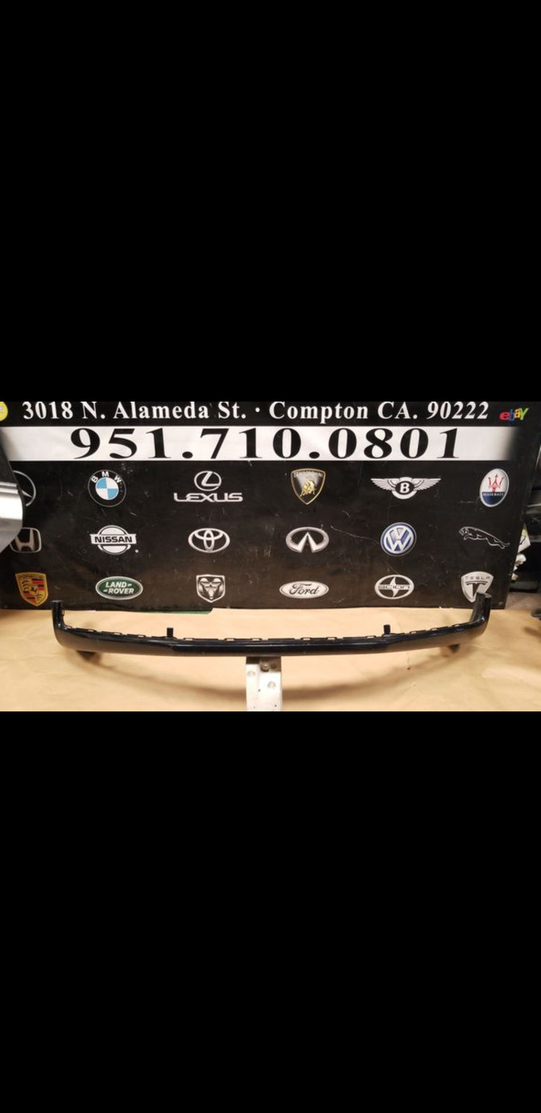 2013 14.15.16 Bentley continental flying spurts front lower bumper