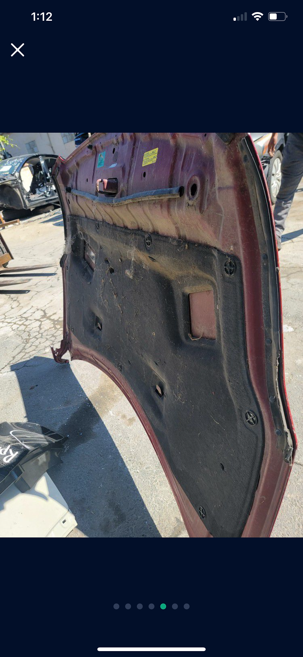 Miniatura: 2007-2009 Nissan Altima Hood