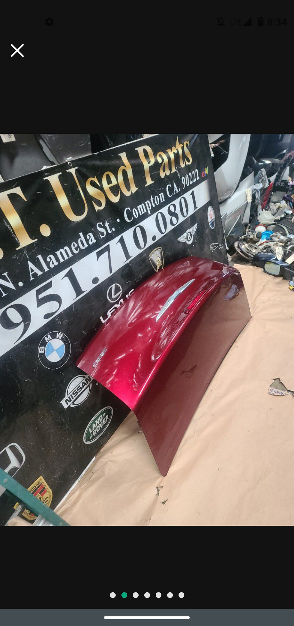 Miniatura: 15.16.19 Chrysler 300 Trunklid OEM Used Conditions