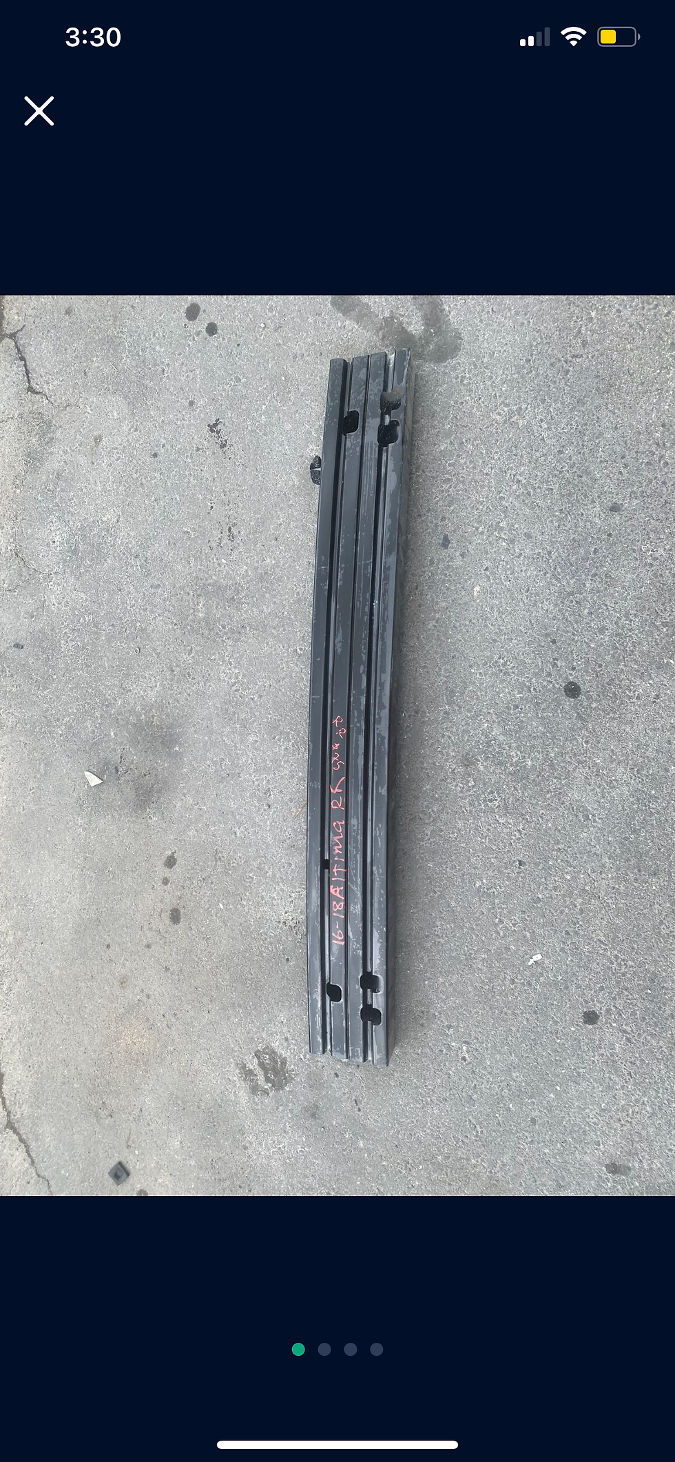 Thumbnail: 2016-2018 Nissan Altima Rear Reinforcement 