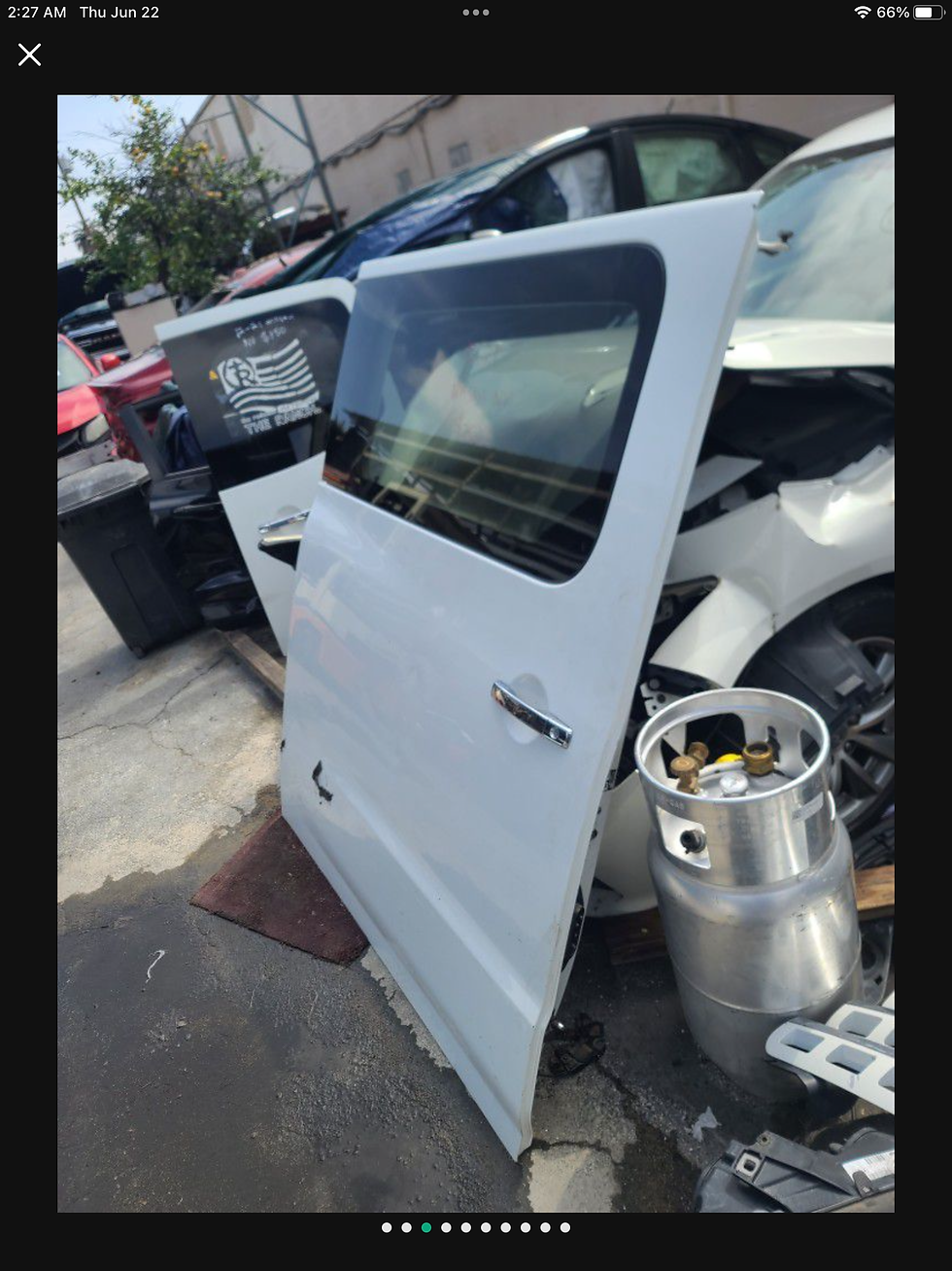 Thumbnail: 15 nissan NV350  right Sliding door $760 driver door $750 mirror is not included