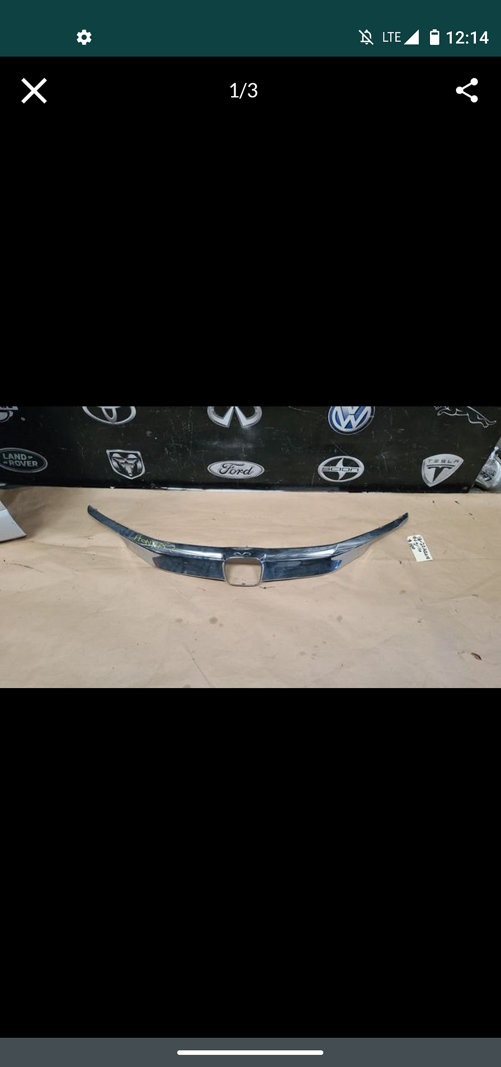Thumbnail: 18.19.20 honda accord sedan grille
