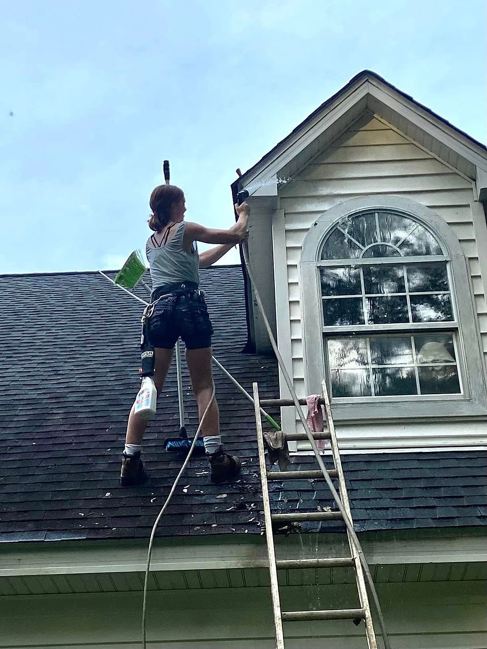 minor roof repeir and cleaning
