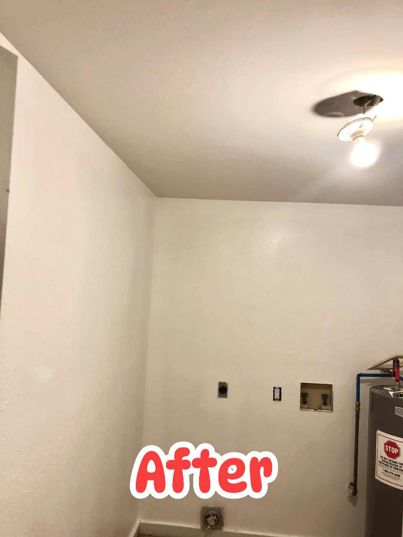 Drywall repair after