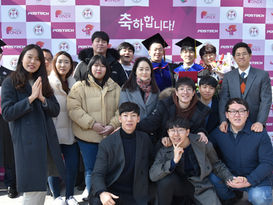 [Graduation] Jimin Kwon and Hyunjin Park have received doctorates at the graduation ceremony