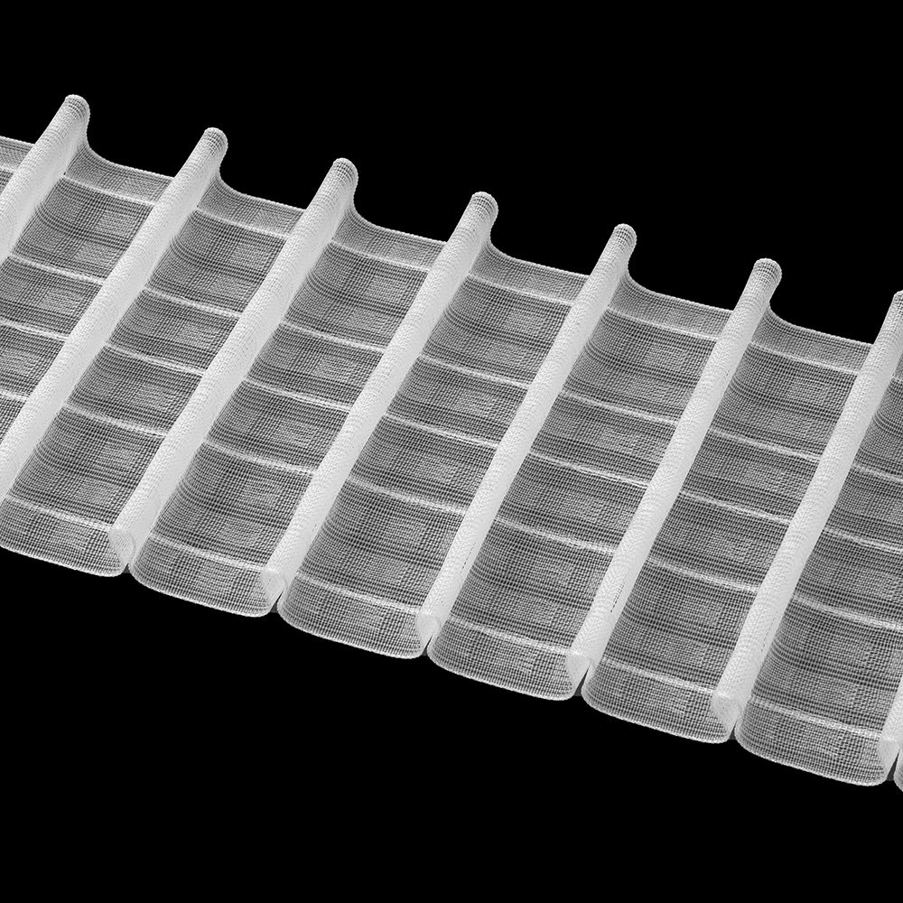 4457MP/Soft /Pencil Pleats/Multi Pocket/Transparent