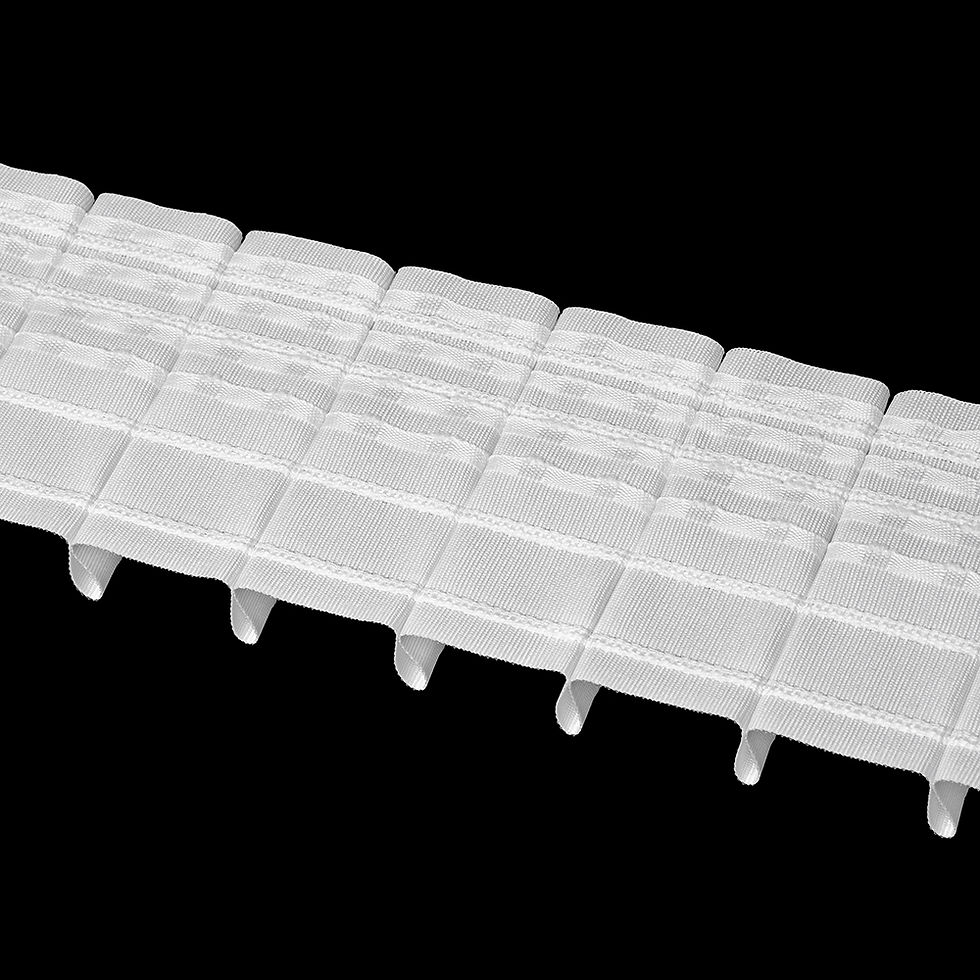 Thumbnail: 4384 Pencil Pleats Curtain Tapes / White